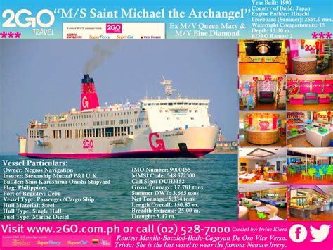 2GO Travel M/S Saint Michael the Archangel .